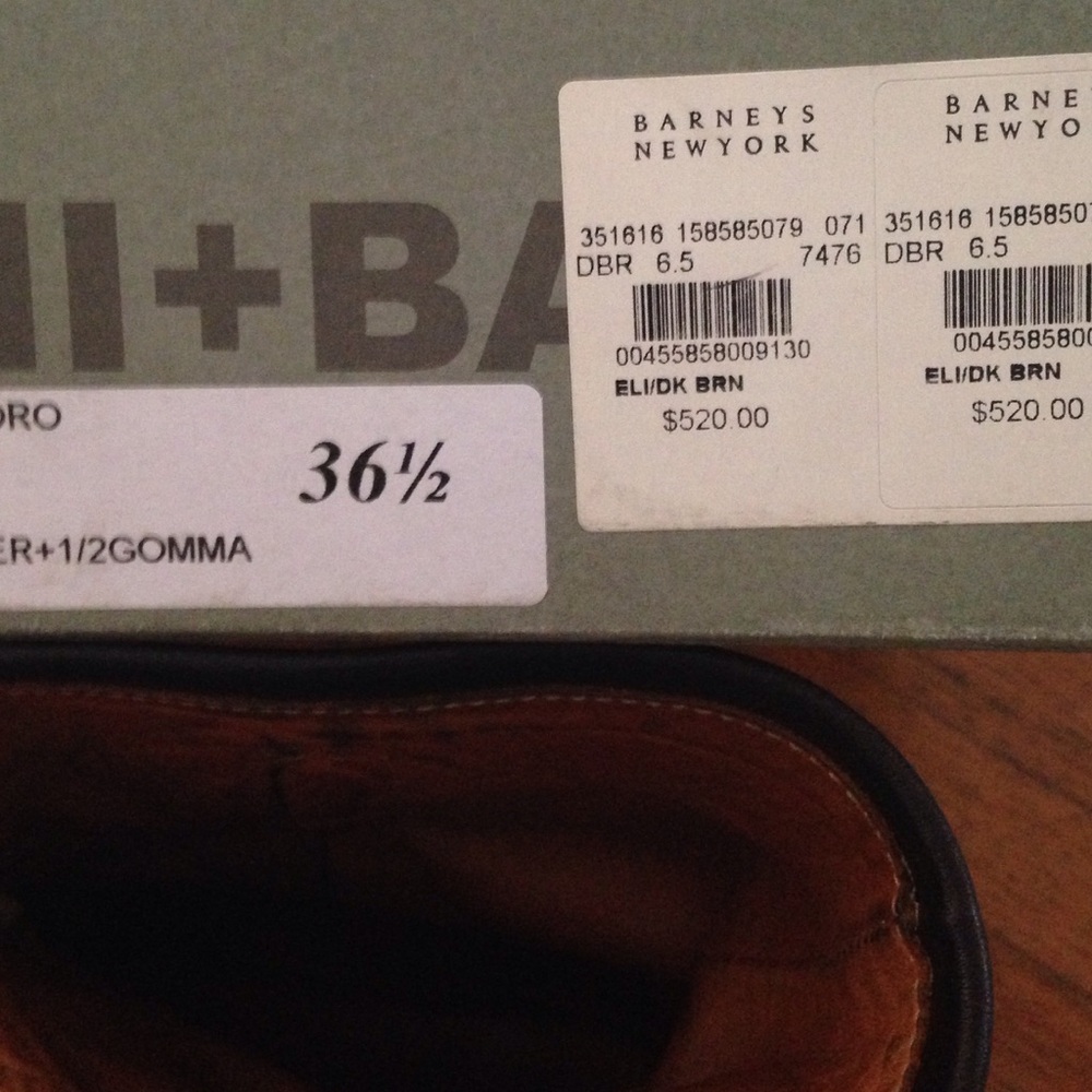 Fiorentini + Baker Black Leather Boots - Picture 4 of 4